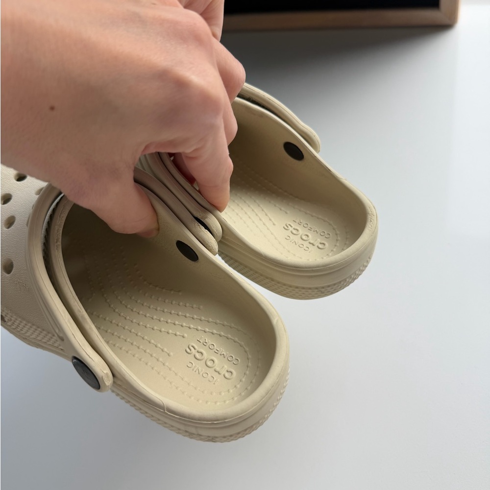 CROCS Kids Sandals - Cream - Picture 3 of 7
